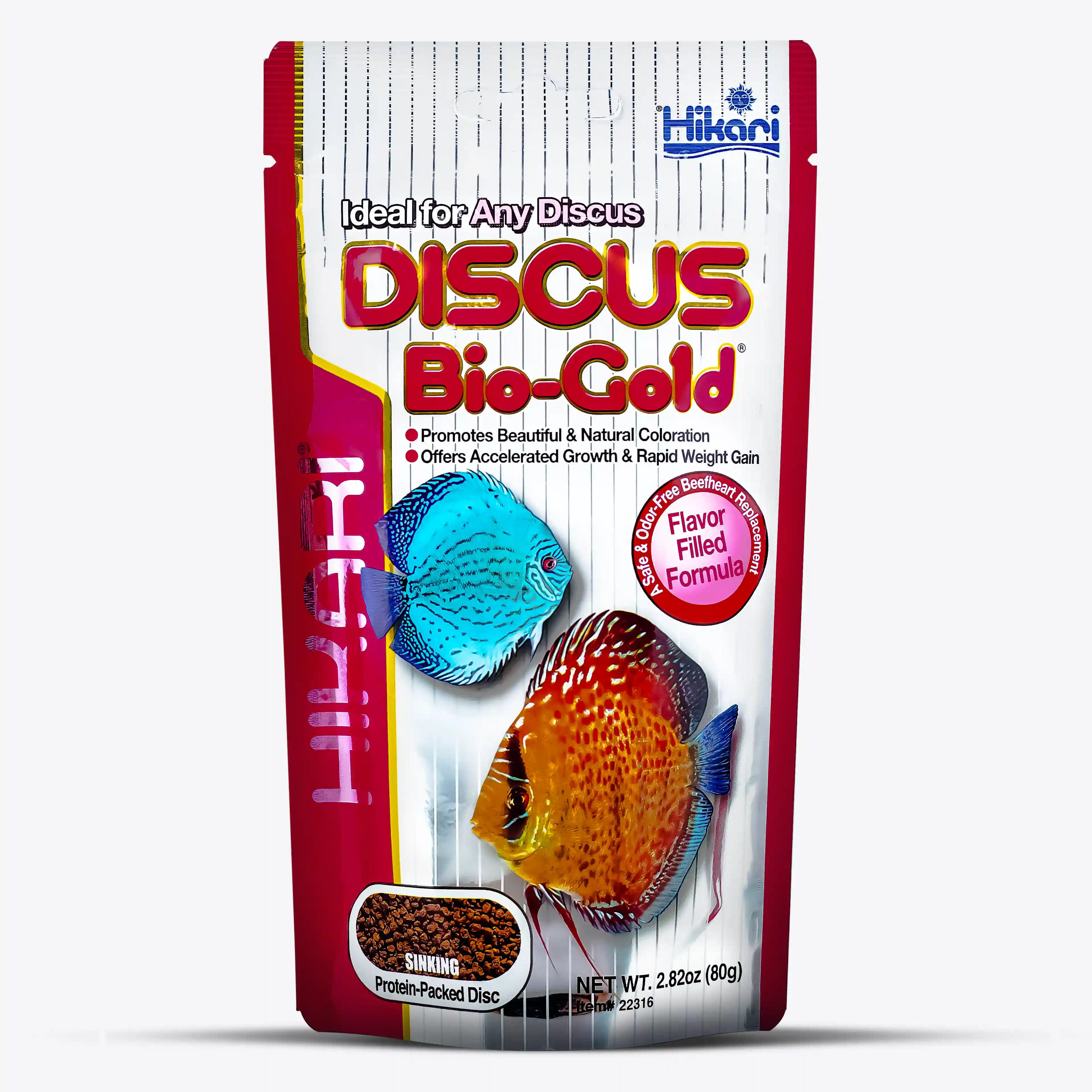 Hikari Discus Bio-Gold Diskusfutter - Aquarienfutter für Diskusfische, langsam sinkend