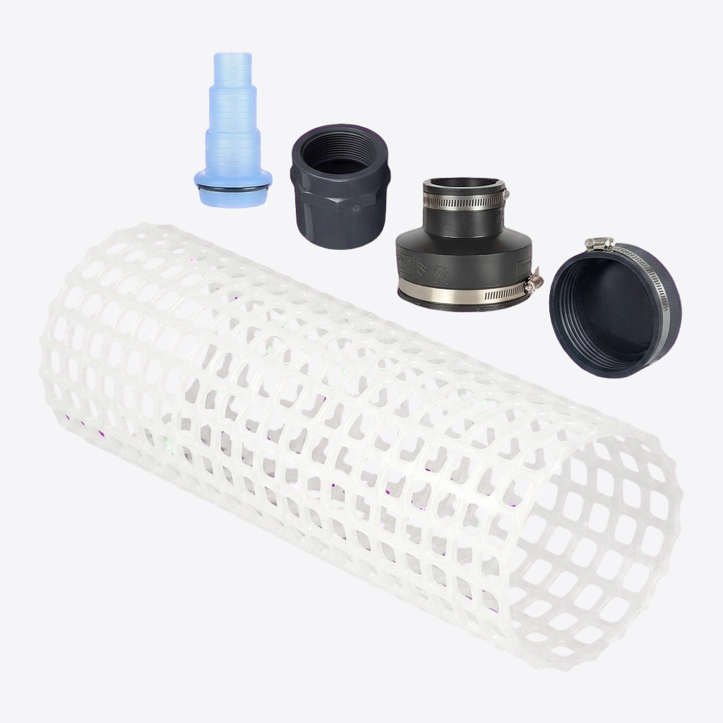 Filtersiebrohr weiß für schwimmende Filtermedien Ø 110mm