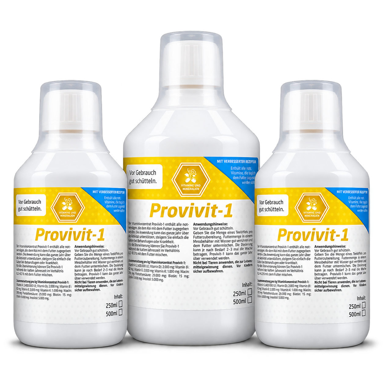 Power Food Provivit-1 Vitaminkonzentrat für Koi 250 ml – Vitaminzusatz für Koifutter