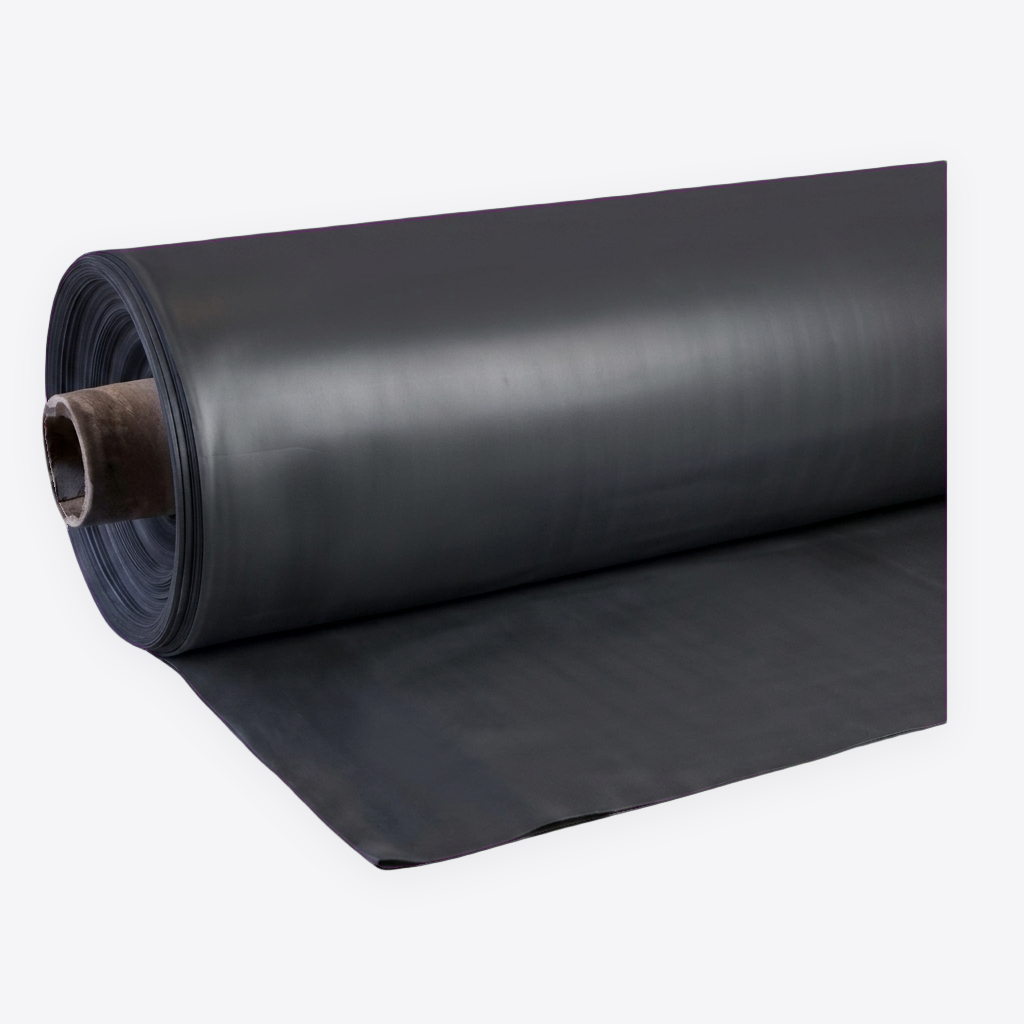 PVC-Teichfolie Individuell nach Maß schwarz 1,00 mm dick