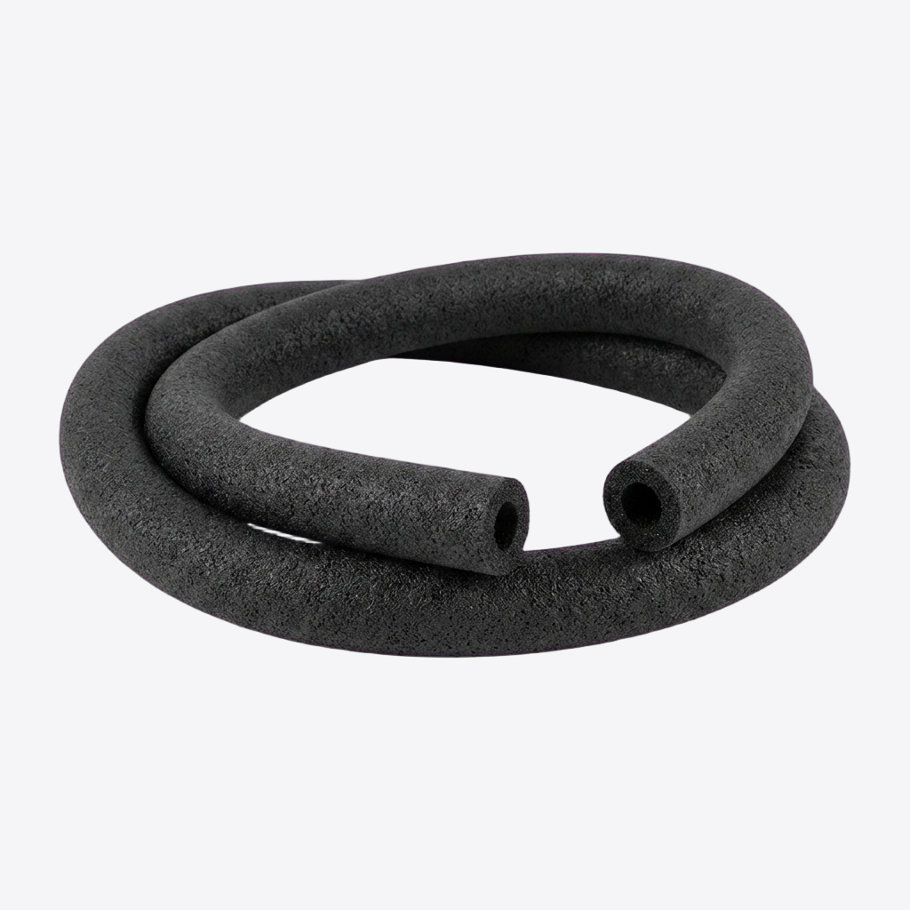 Belüftungsschlauch schwarz 16 x 26mm, 1m (Meterware) (50 l/m)