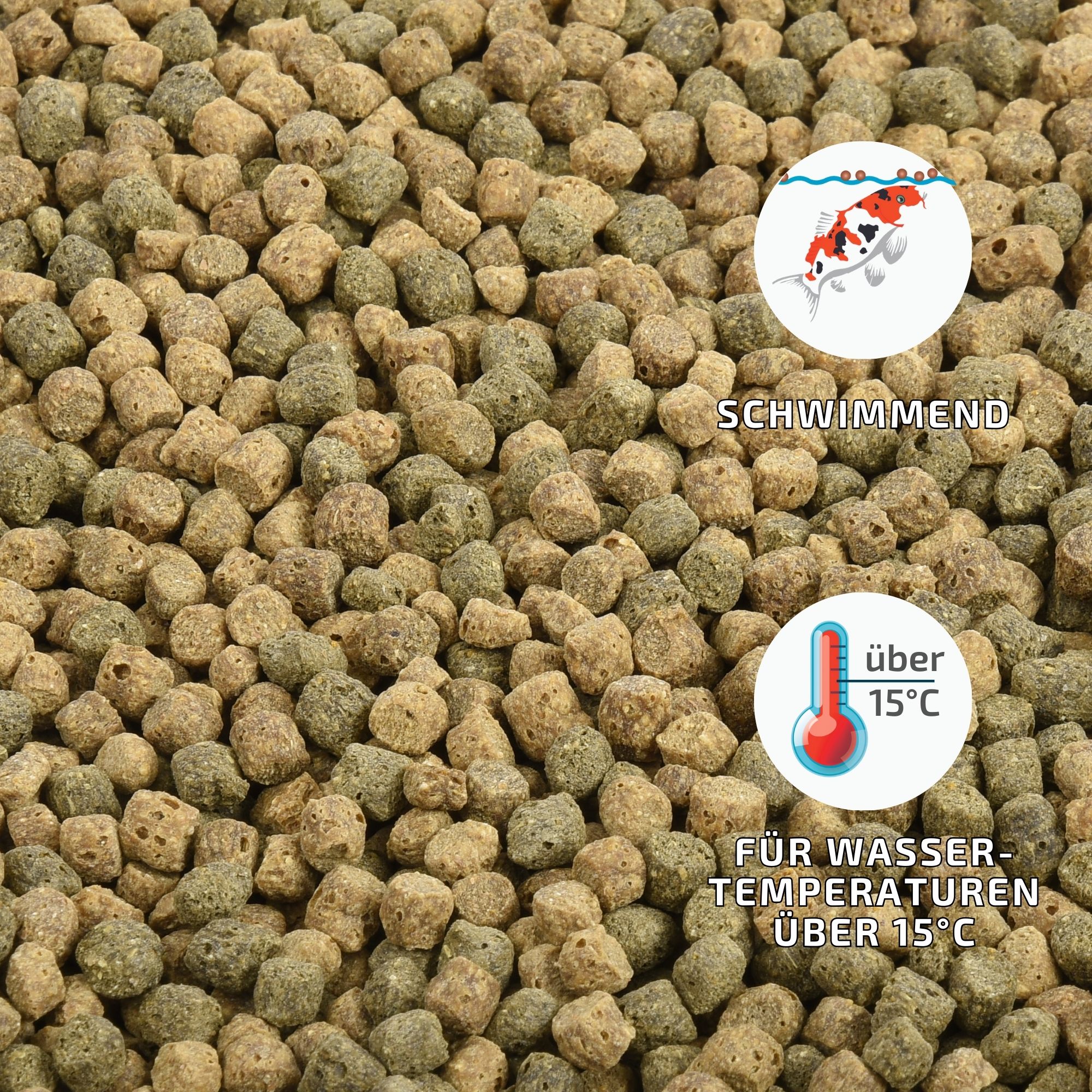 Tri Koi® Futter Mix Medium über 15°C