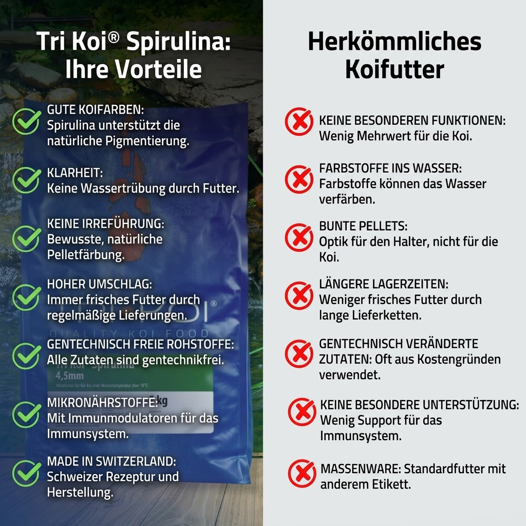 Tri Koi® Spirulina 4,5mm