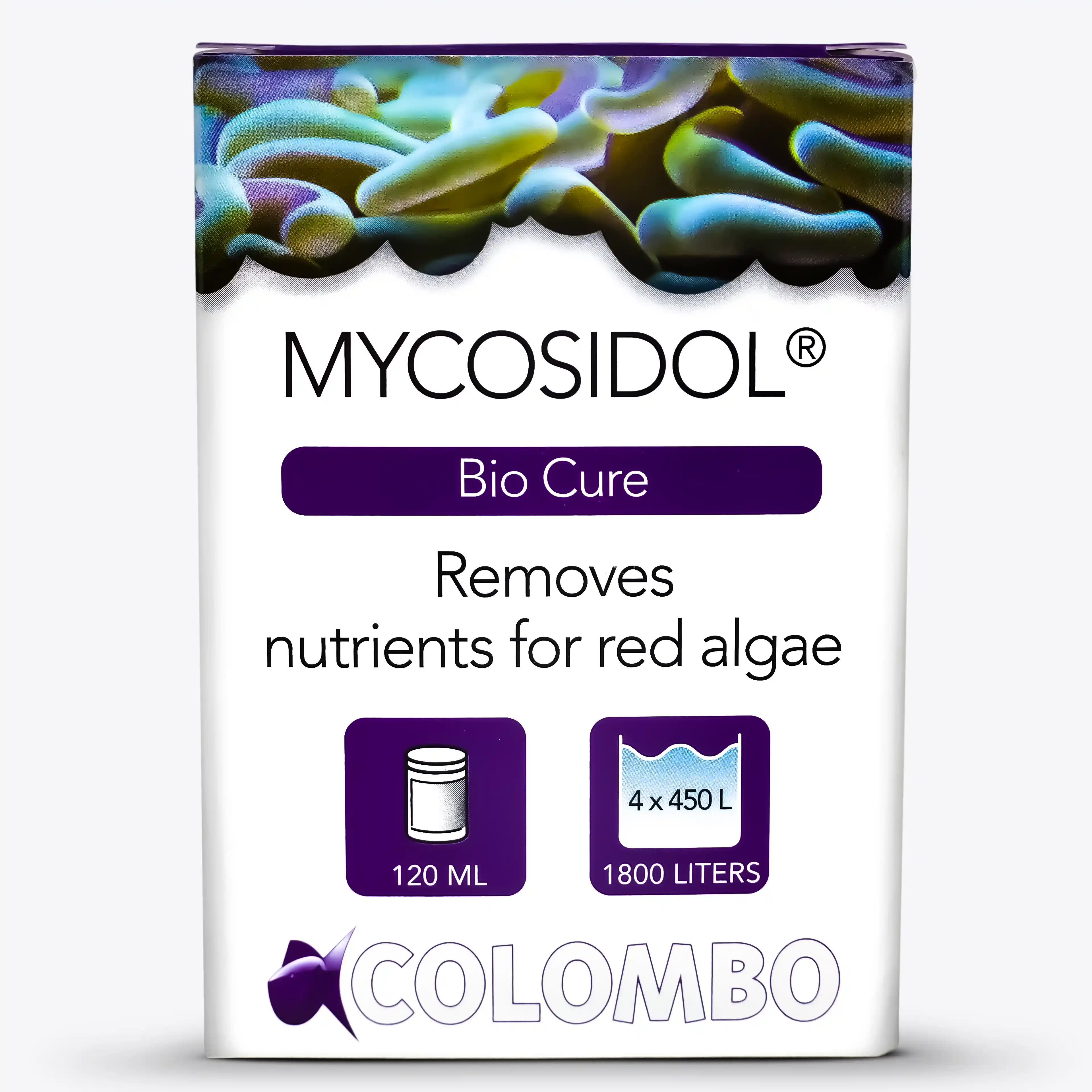 Mycosidol Bio Cure - Pflegemittel gegen Cyanobakterien im Meerwasseraquarium