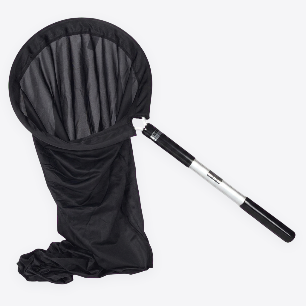 KNS Umsetzschlauch Ø42cm, 140cm lang mit 50cm Stiel