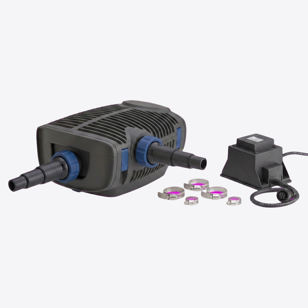 OASE AquaMax Eco Premium 12 V Schwimmteichpumpe – 6.000 & 12.000 – Filterpumpe für Schwimm- & Badeteiche