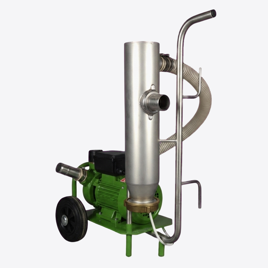 Teichsauger 5000l/h mit integriertem Steinabscheider