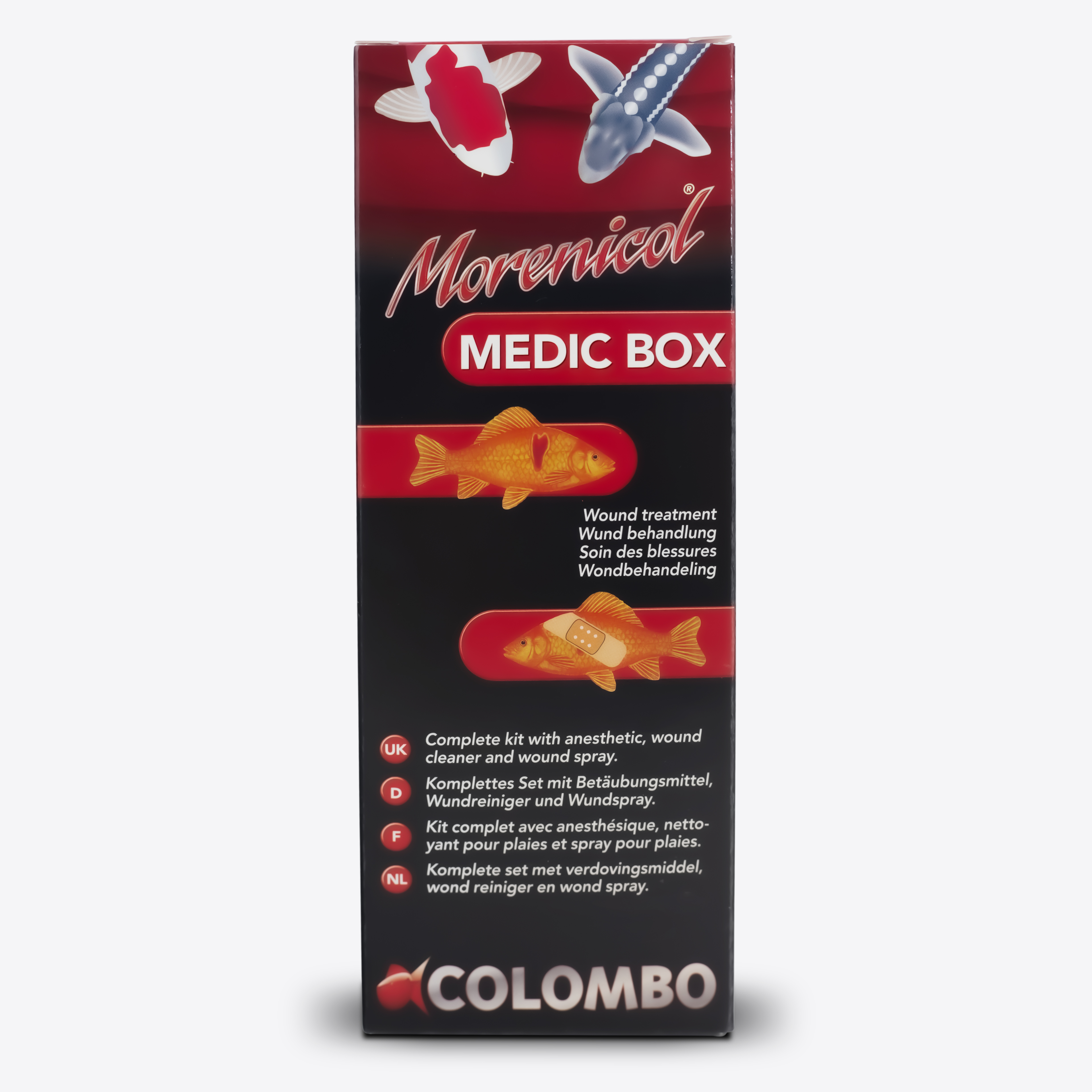 Colombo Morenicol Medic Box - Wundbehandlungsset für Teichfische