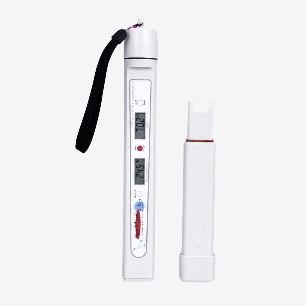 Koimedic Pro Salz & pH/°C Tester Handmessgerät