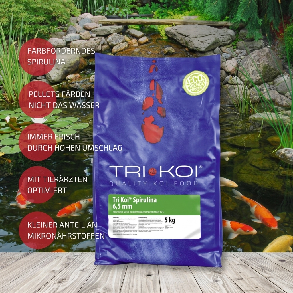 Tri Koi® Spirulina 6,5mm