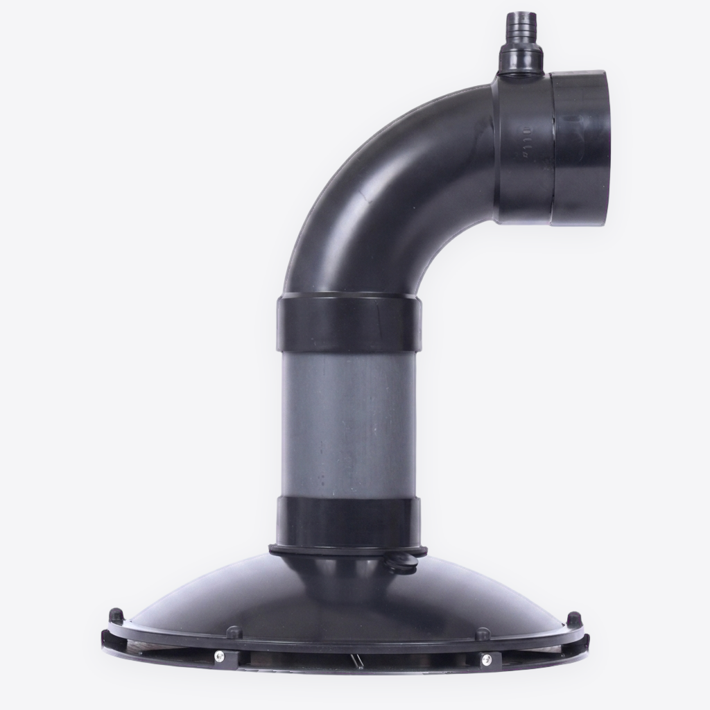Bodenablauf aus ABS 110mm Seitenabgang zum nachträglichen Einbau