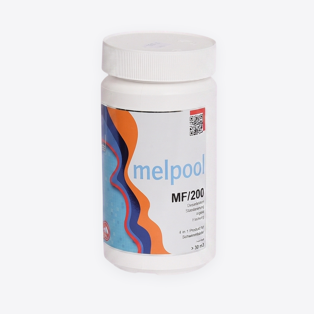 Melpool MF/200g langsam lösliche Multitabs 1kg Dose