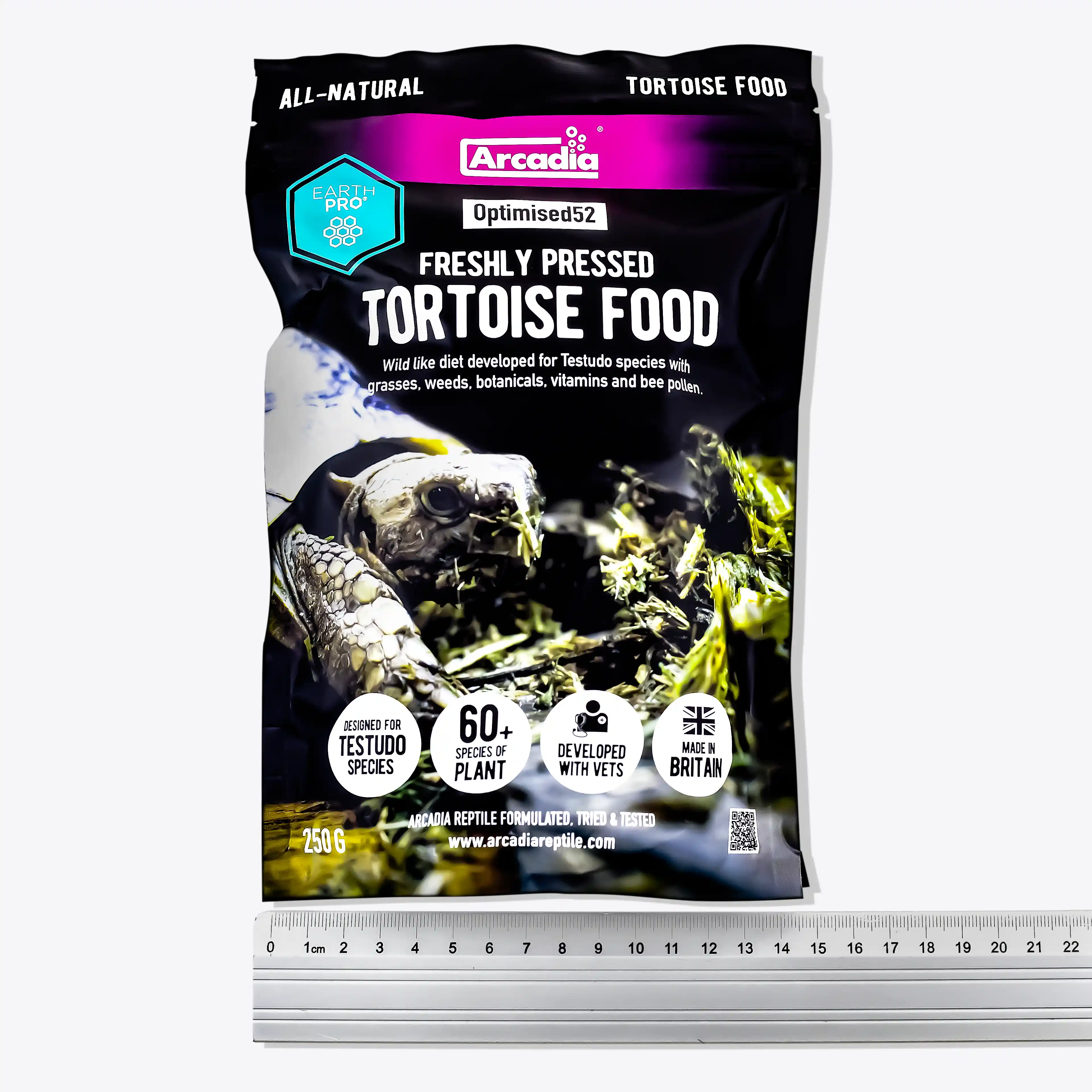 Arcadia EarthPro Optimised52 Tortoise Food Freshly Pressed – Frisch gepresstes Landschildkrötenfutter