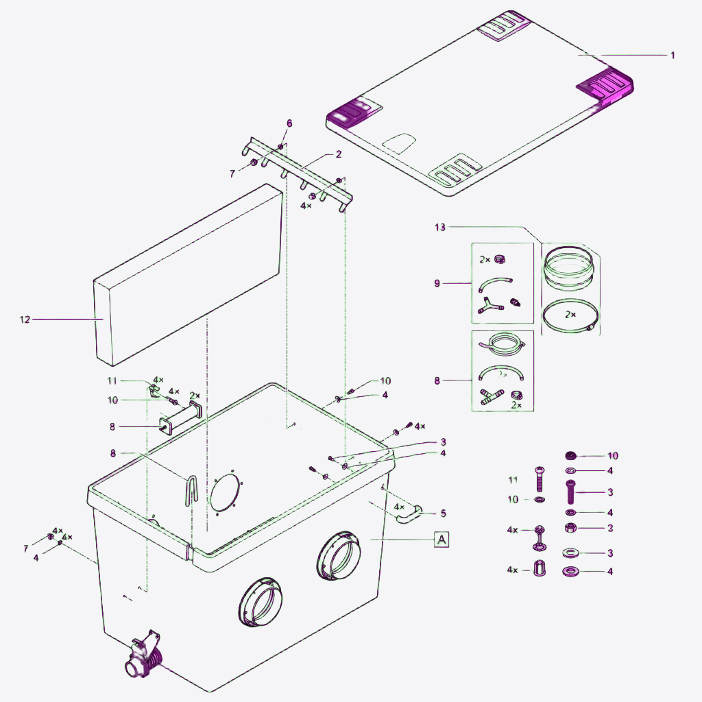 OASE ProfiClear Premium XL Standing Bed Modul