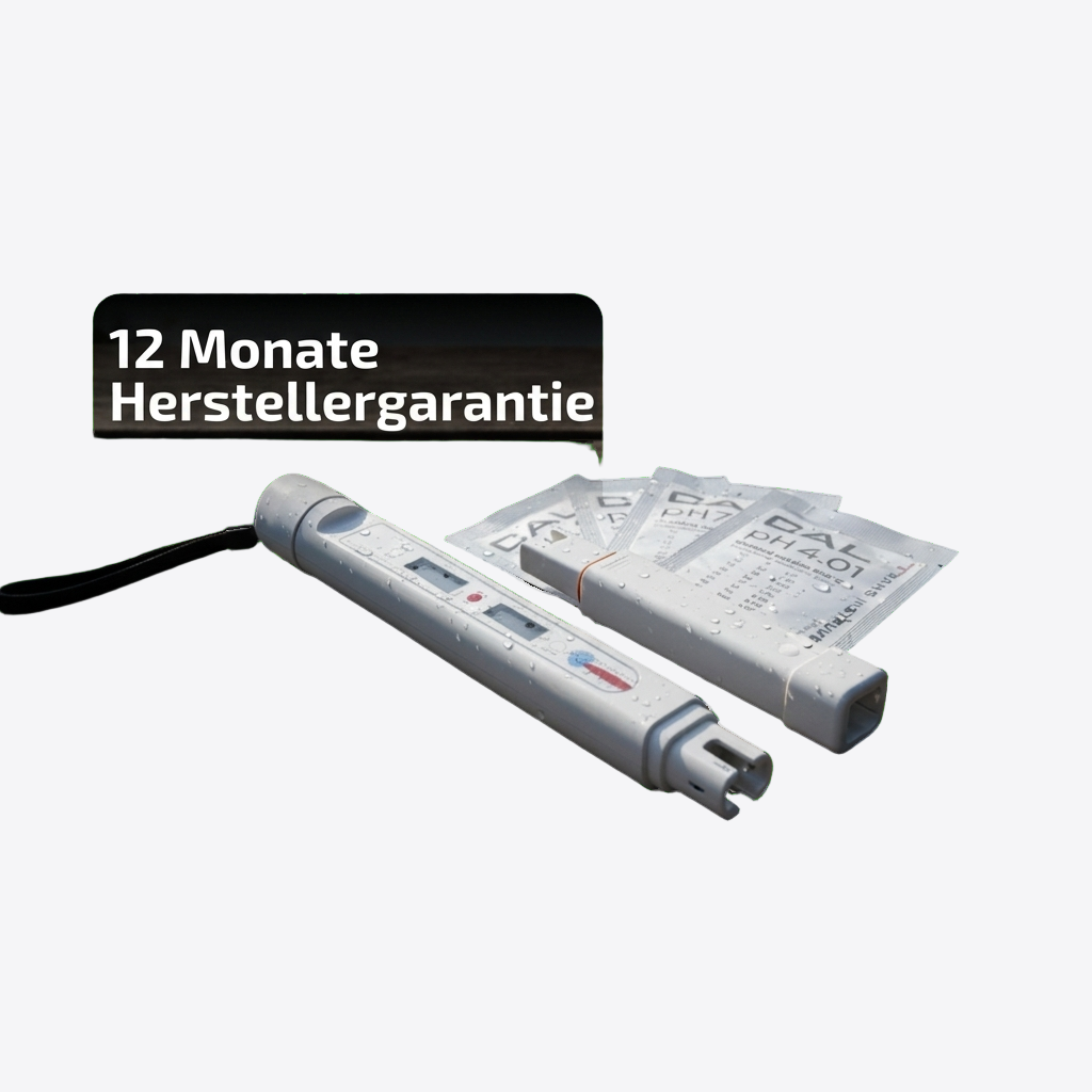 Koimedic Pro Salz & pH/°C Tester Handmessgerät