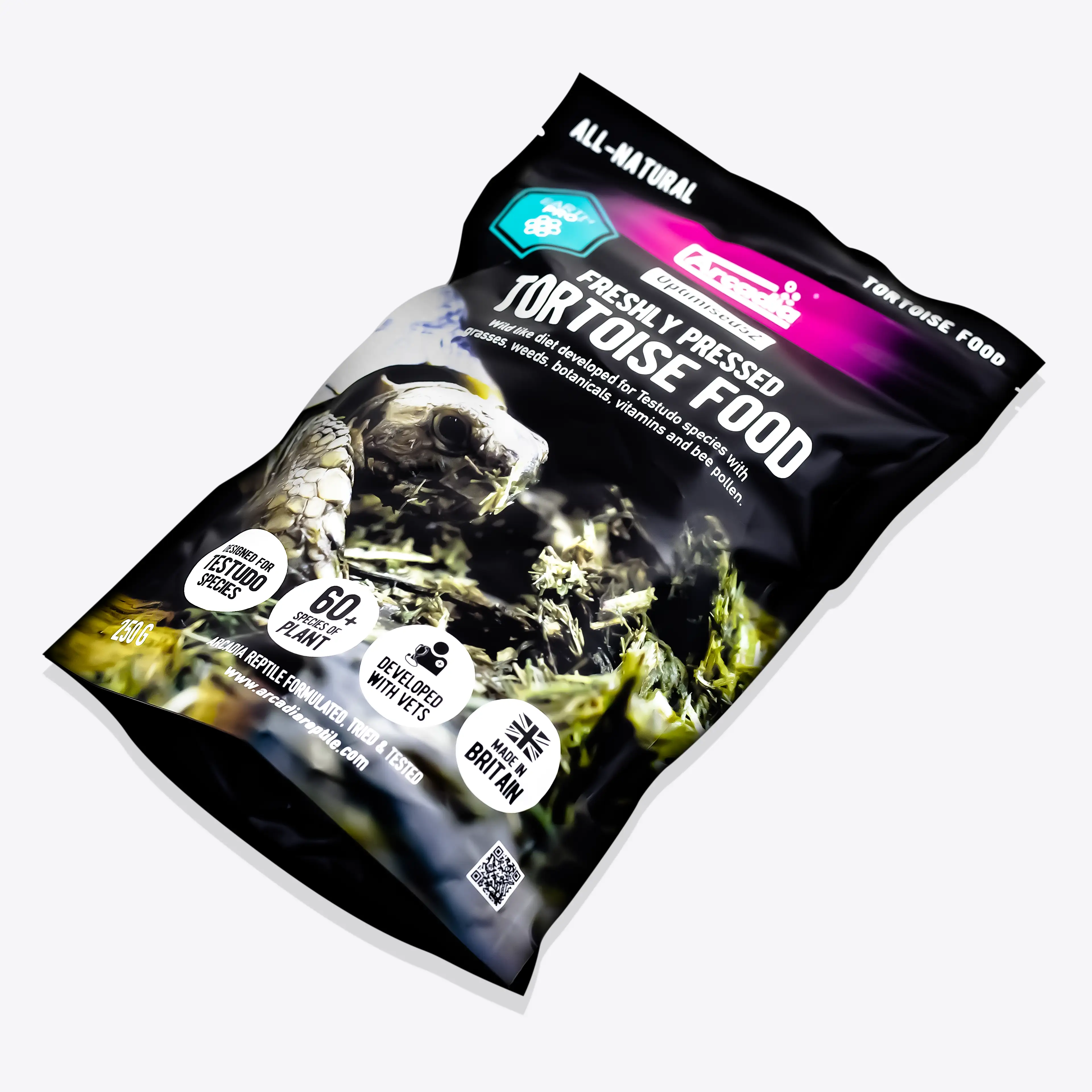 Arcadia EarthPro Optimised52 Tortoise Food Freshly Pressed – Frisch gepresstes Landschildkrötenfutter