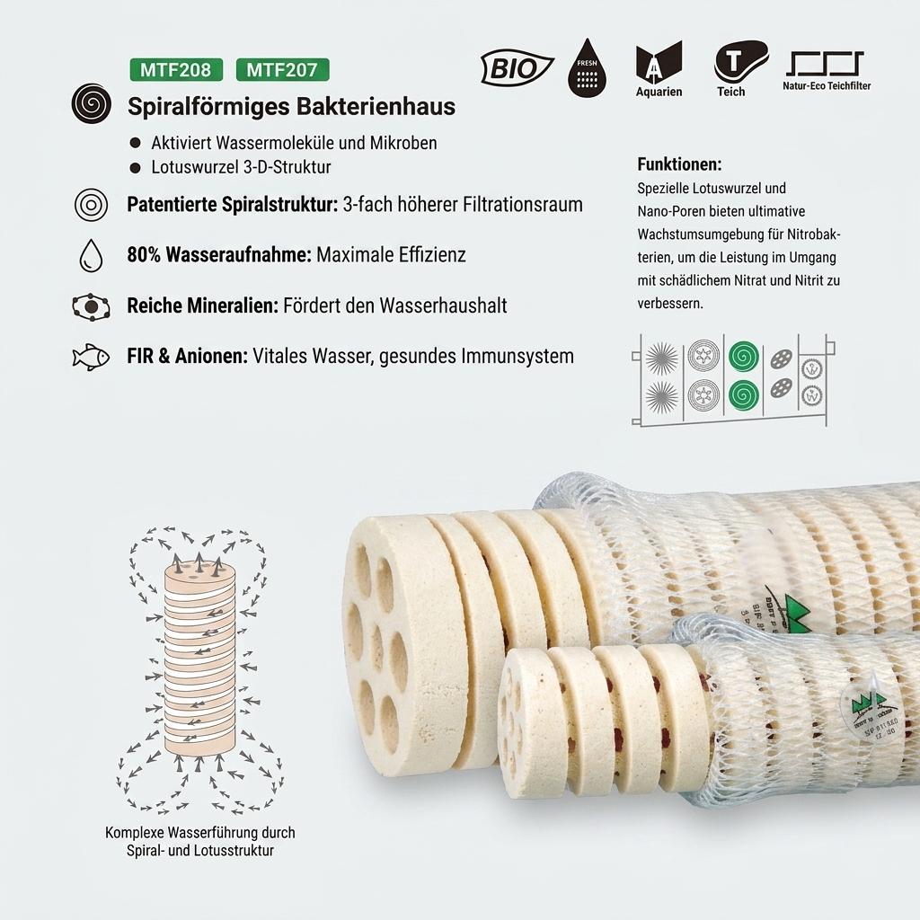 Bakterienhaus klein 24 Stück - Ø 4 cm, L 16,5 cm