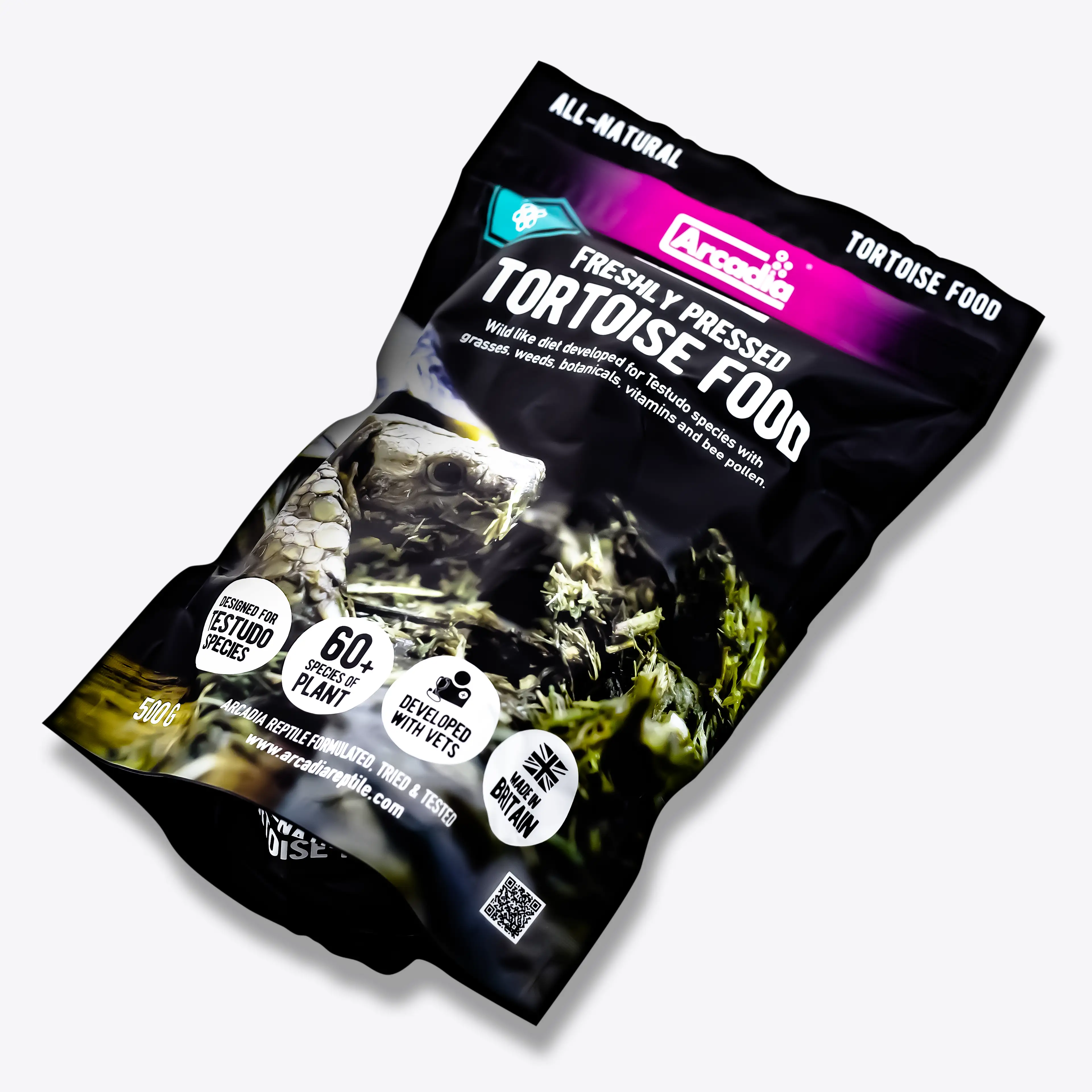 Arcadia EarthPro Optimised52 Tortoise Food Freshly Pressed – Frisch gepresstes Landschildkrötenfutter