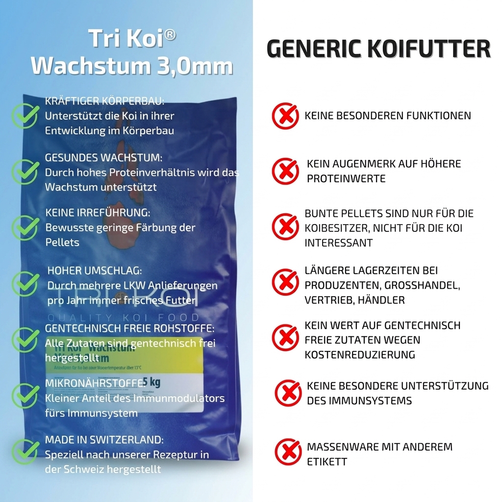Tri Koi® Wachstum 3,0mm