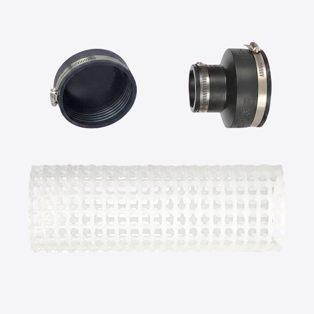 Filtersiebrohr weiß für schwimmende Filtermedien Ø 110mm