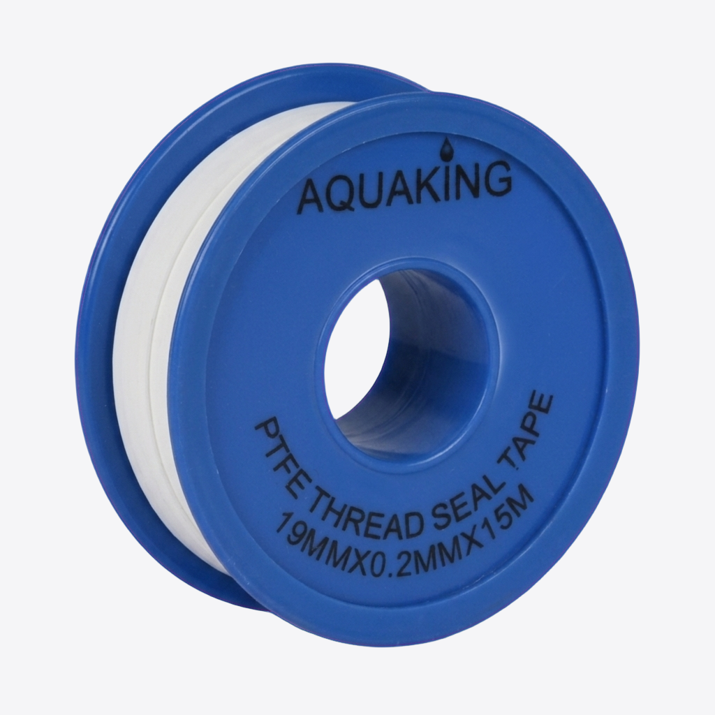 AquaKing PTFE-Dichtungsband / Teflonband 12 mm × 12 m & 19 mm × 15 m – Gewindedichtband für Fittings, Pumpen & Rohrleitungen
