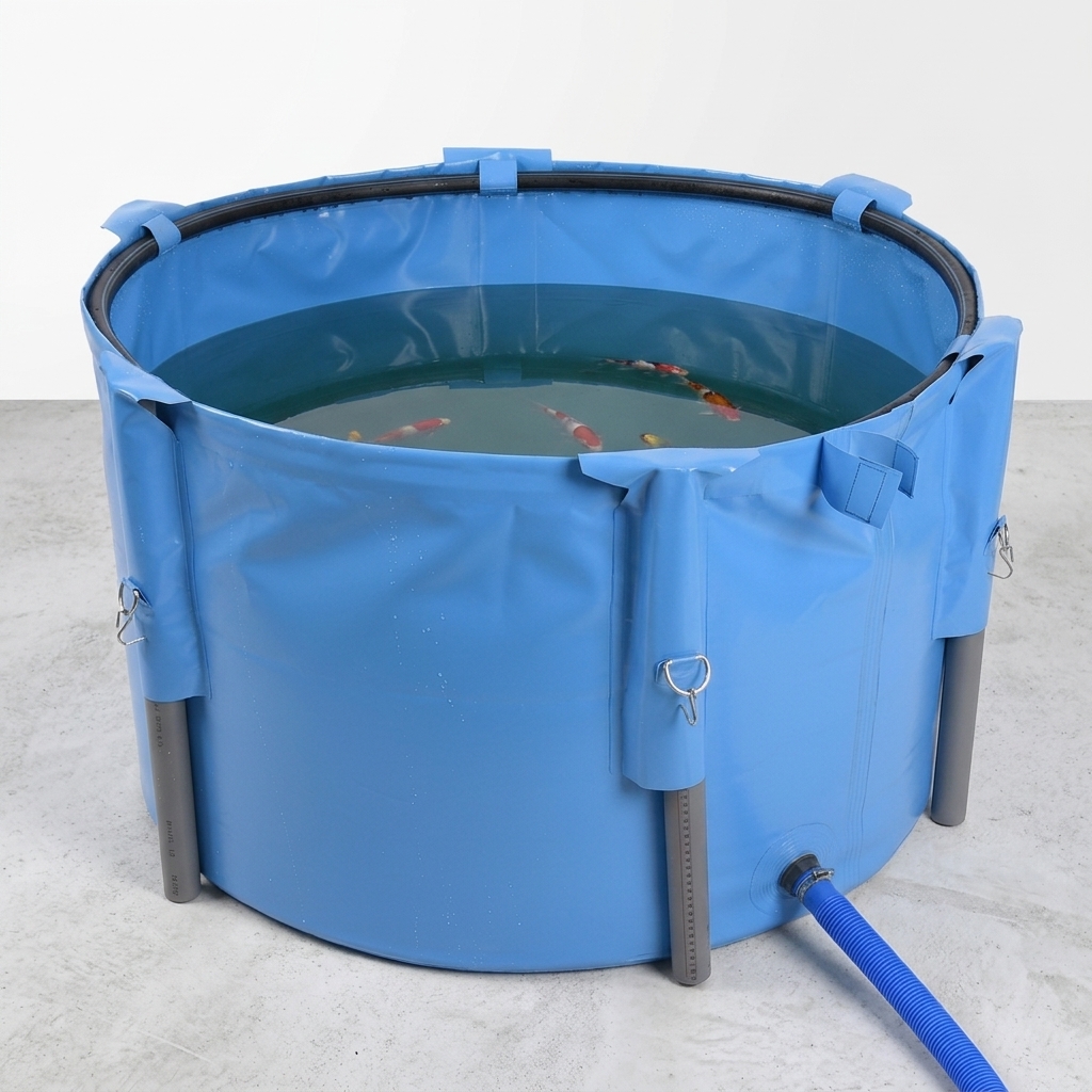 Faltbecken Ø150cm H80cm 1400l inkl. Abdecknetz