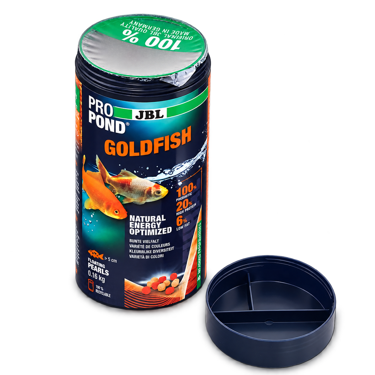 JBL ProPond Goldfish Goldfischfutter 3 mm – schwimmendes Ganzjahresfutter