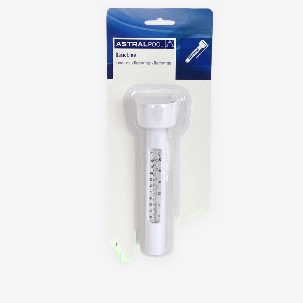 Stabthermometer, weiss