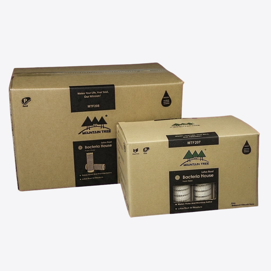 Bakterienhaus klein 24 Stück - Ø 4 cm, L 16,5 cm