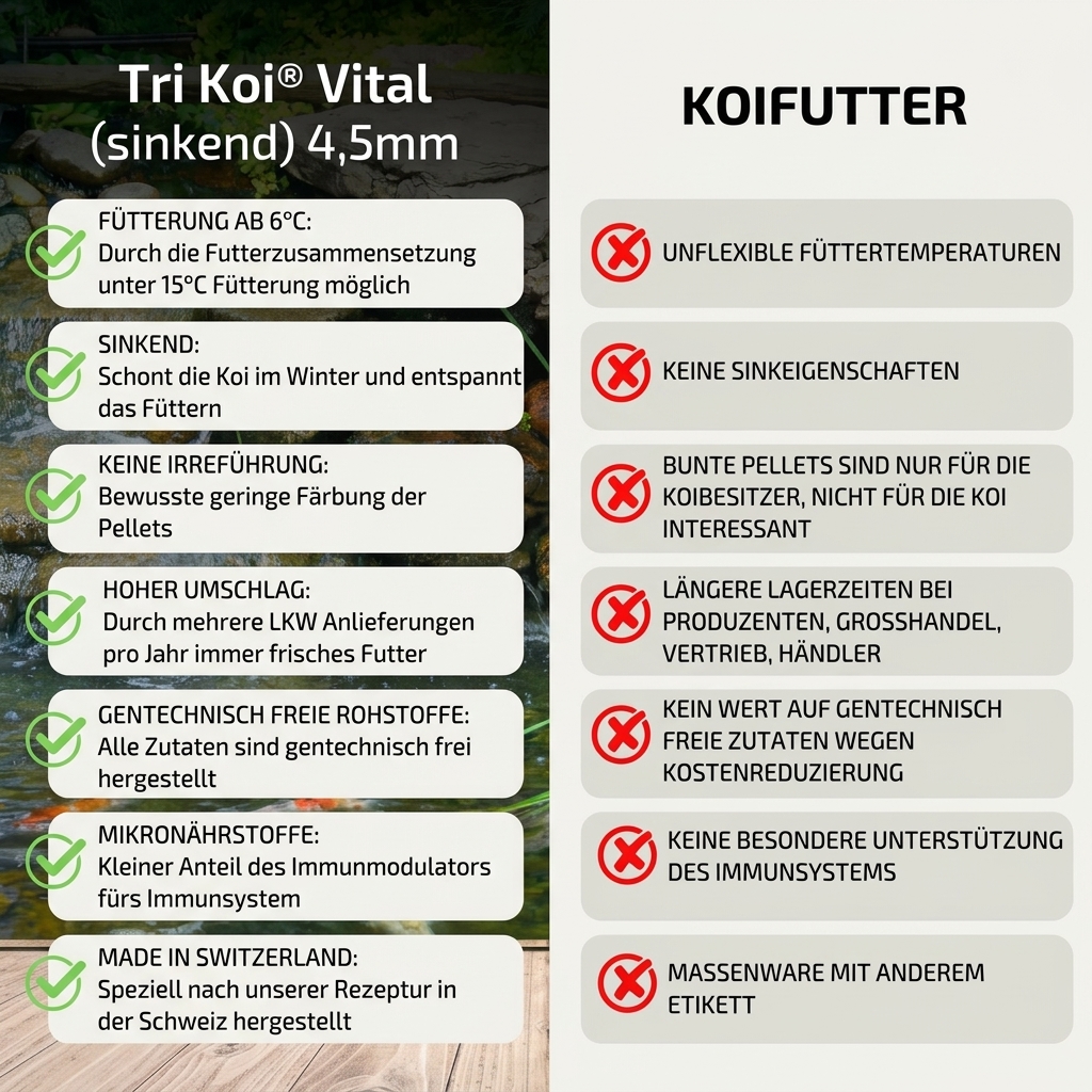 Tri Koi® Vital (sinkend) 4,5mm
