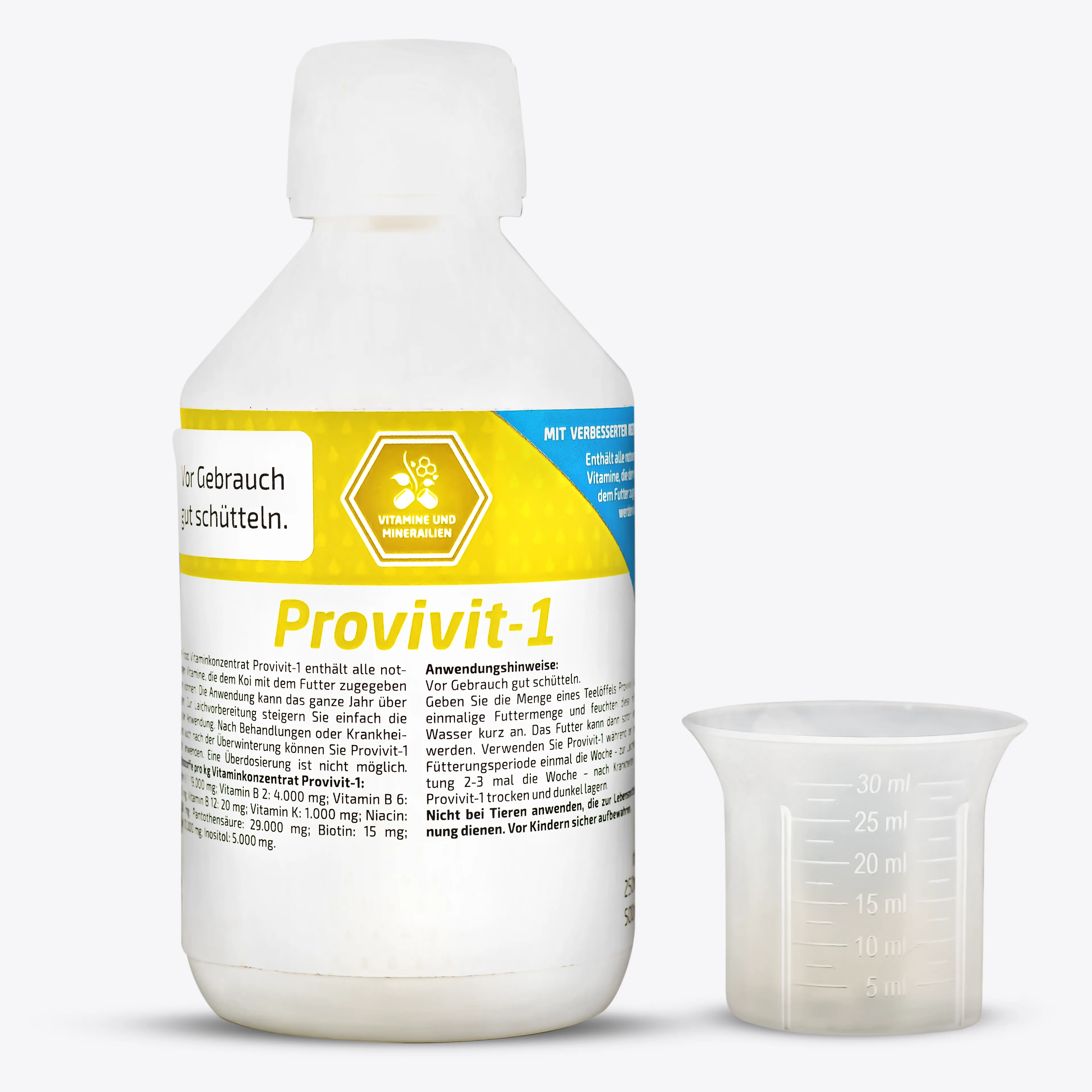 Power Food Provivit-1 Vitaminkonzentrat für Koi 250 ml – Vitaminzusatz für Koifutter