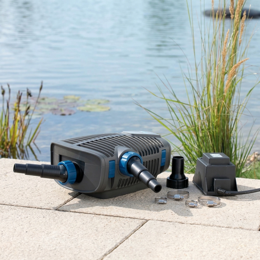 OASE AquaMax Eco Premium 12 V Schwimmteichpumpe – 6.000 & 12.000 – Filterpumpe für Schwimm- & Badeteiche