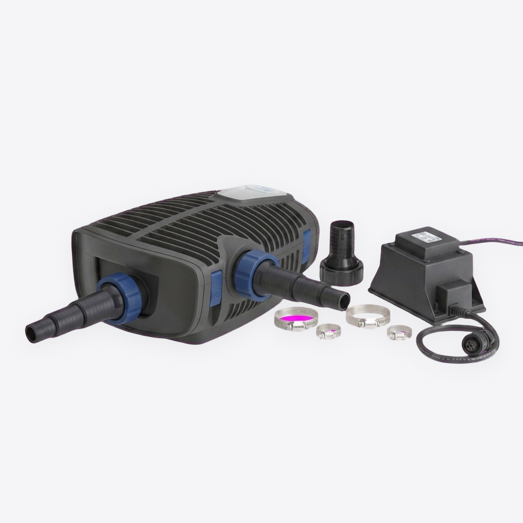 OASE AquaMax Eco Premium 12 V Schwimmteichpumpe – 6.000 & 12.000 – Filterpumpe für Schwimm- & Badeteiche