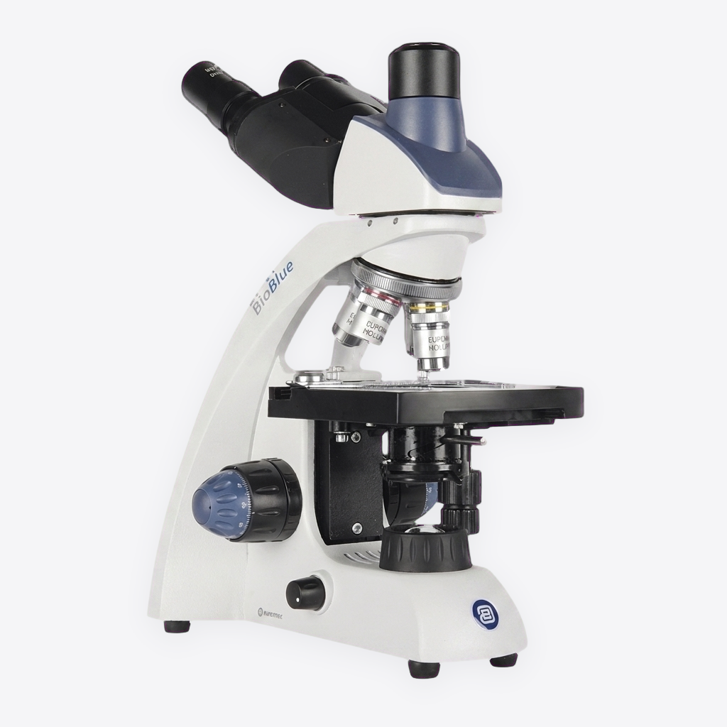 Trinokulares BioBlue Mikroskop