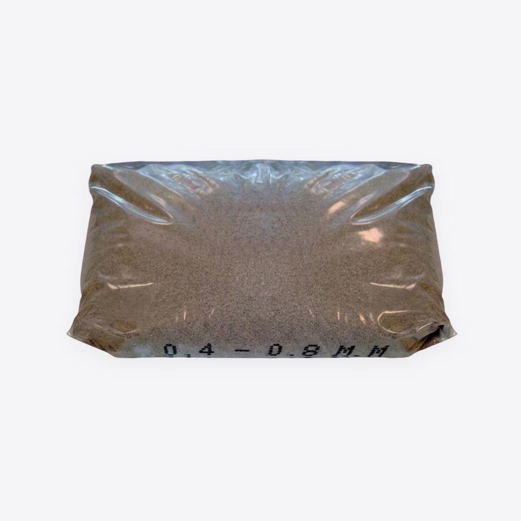 Filtersand für Poolfilter 0,4 - 0,8 mm Körnung 25kg