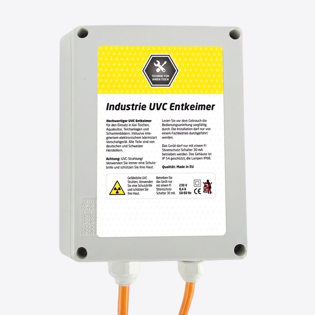 Pond Police Meerwasser Industrie UV-C Amalgam Serie 105 Watt