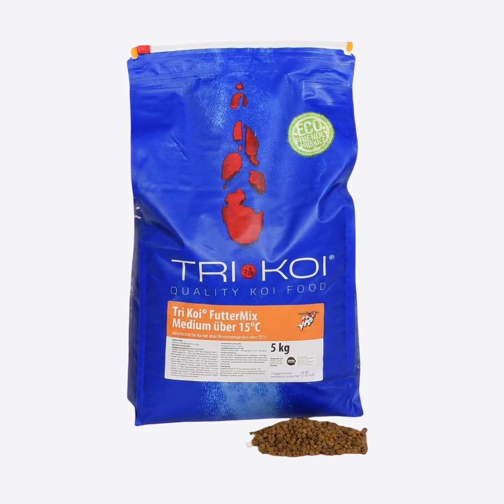 Tri Koi® Futter Mix Medium über 15°C