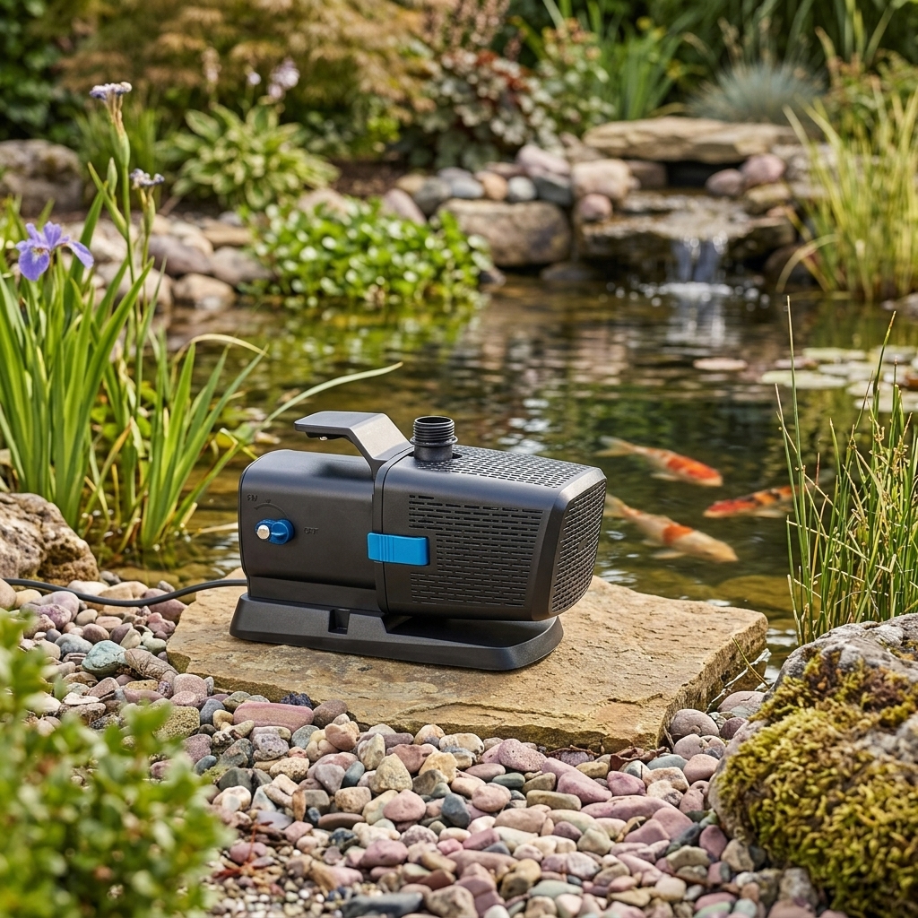 OASE Aquarius Eco Premium Springbrunnenpumpe – 4.500, 6.500, 9.500, 13.500 & 16.500 – OASE Control-fähige Wasserspielpumpe