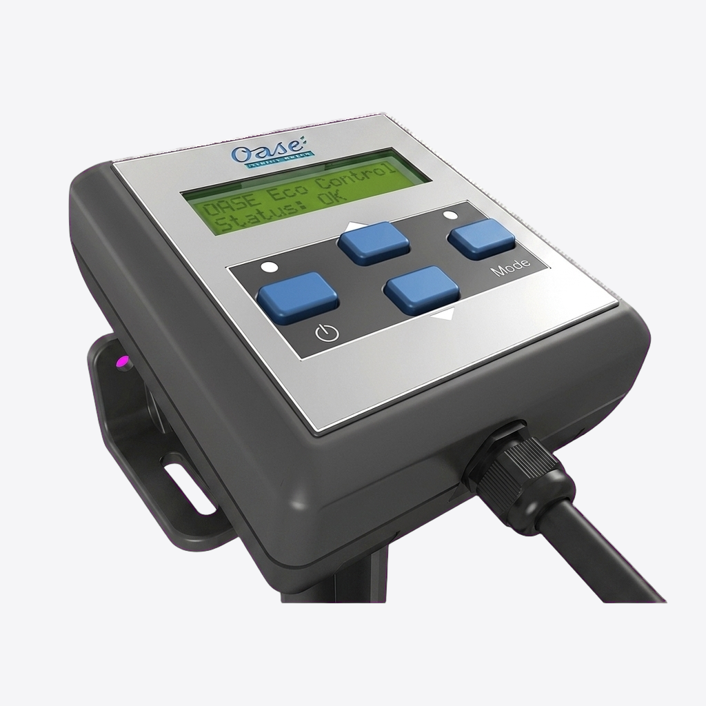 OASE Eco Control Pumpensteuerung – Steuergerät mit Display & 10 m Kabel für OASE Control-fähige Pumpen