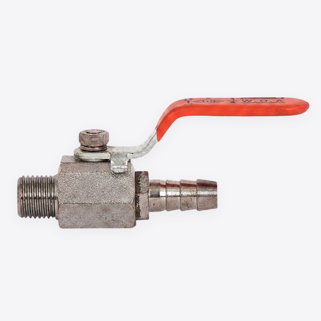 Angel Aqua® Absperrhahn für Luftschlauch 9 mm x 1/4"