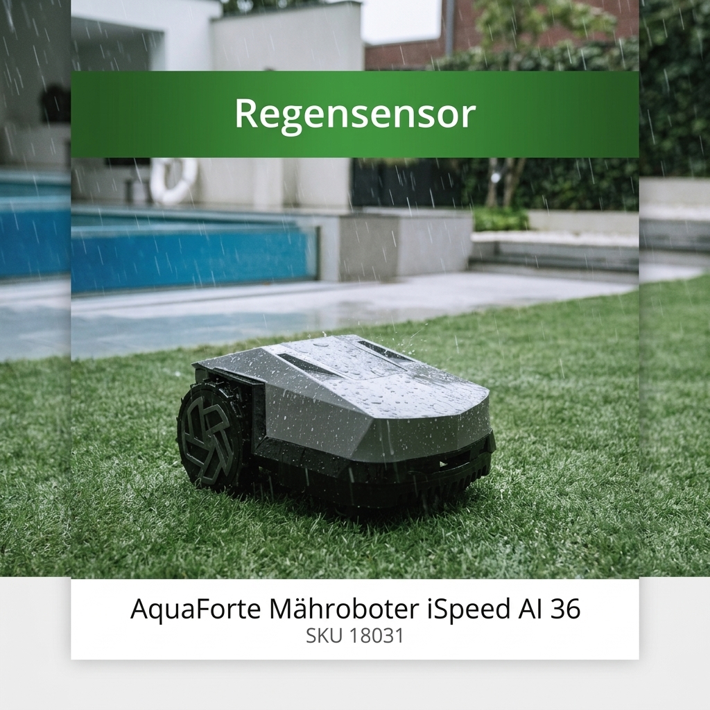 AquaForte Mähroboter iSpeed AI 25