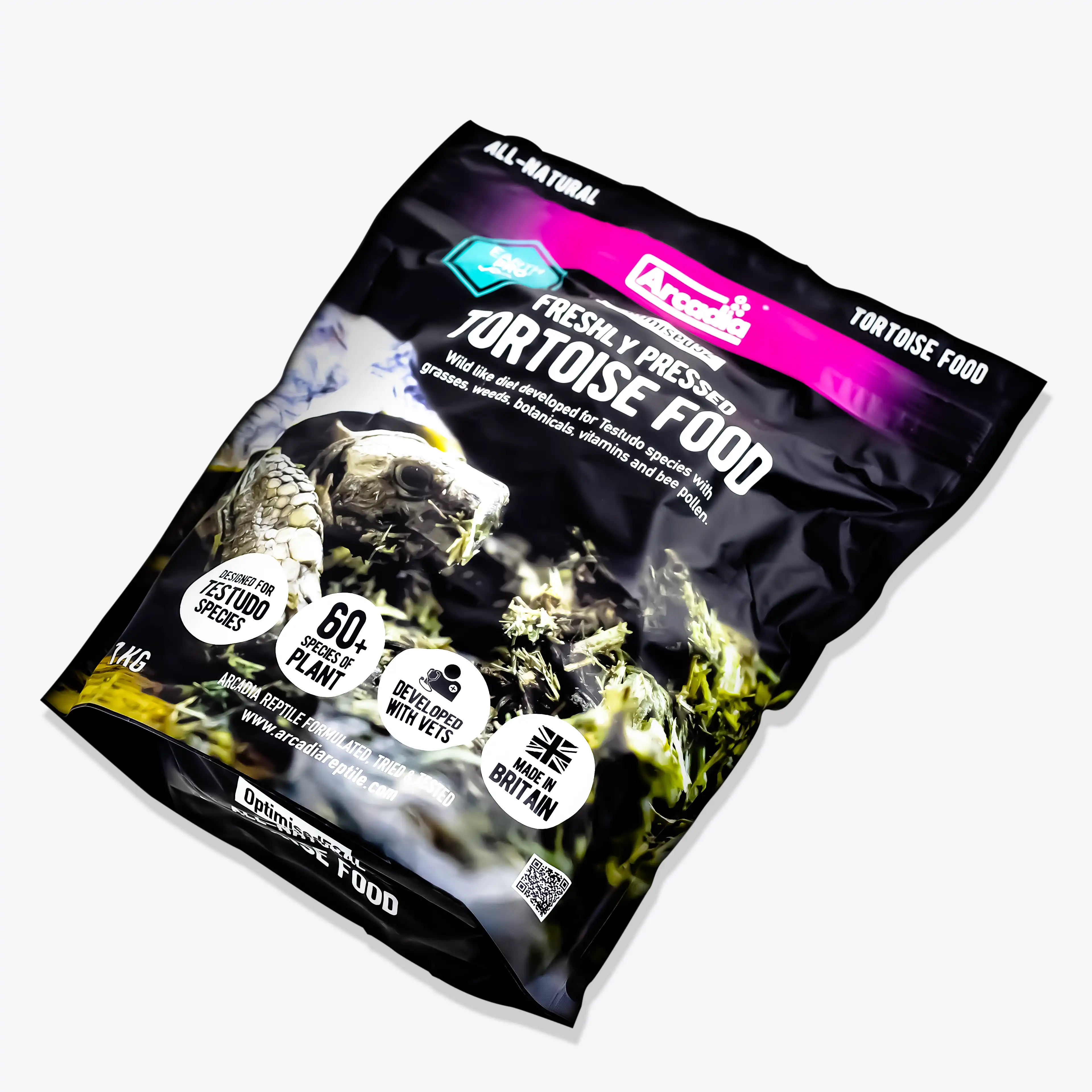 Arcadia EarthPro Optimised52 Tortoise Food Freshly Pressed – Frisch gepresstes Landschildkrötenfutter