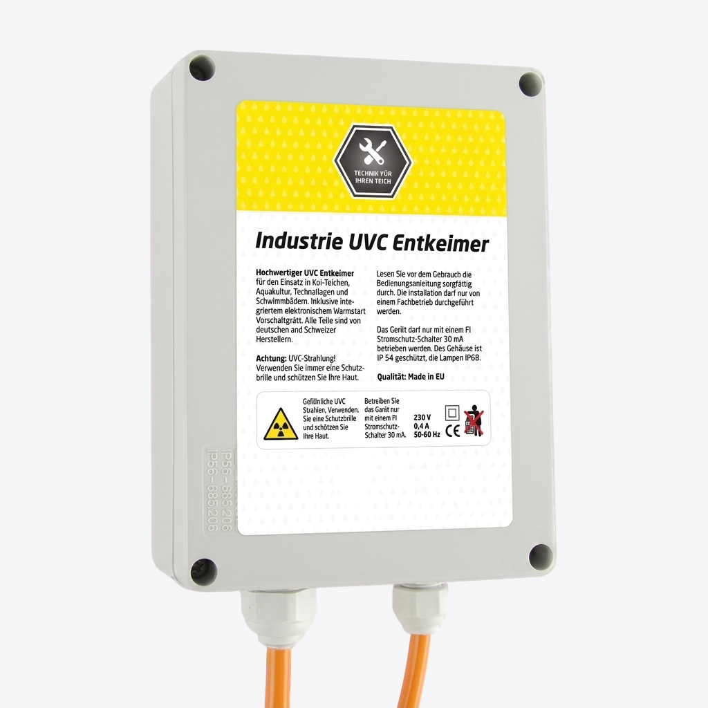 Pond Police Industrie UV-C Amalgam Serie 75 Watt