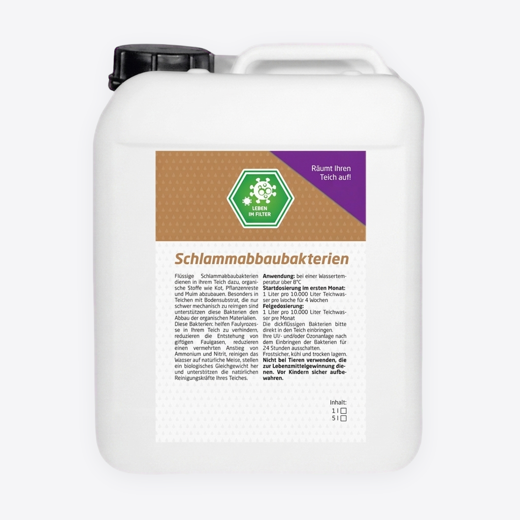Schlammabbau Bakterien