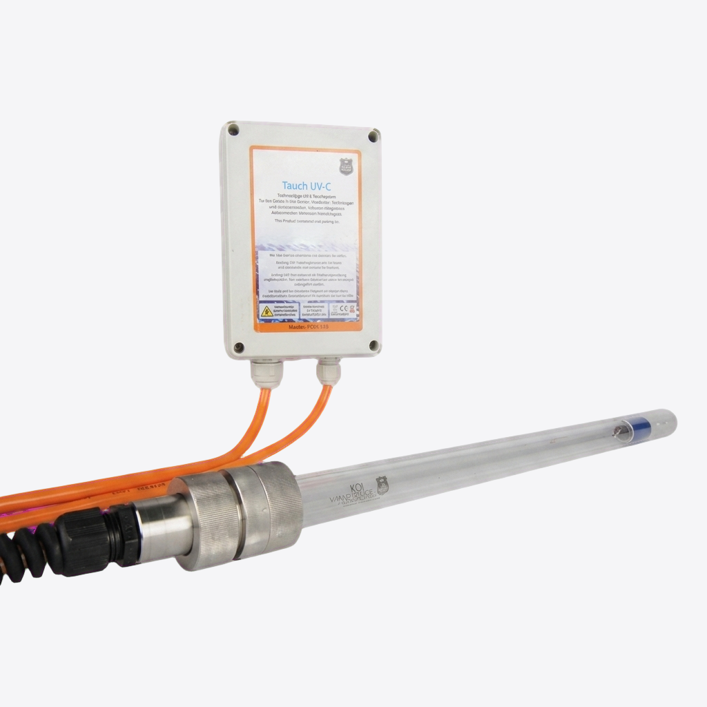 Pond Police Industrie UV-C T5 Short Serie 63 Watt mit Einbaugehäuse