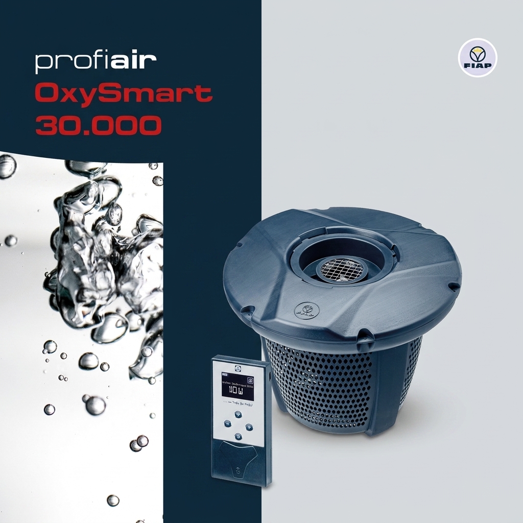 FIAP profiair OxySmart 30.000 – steuerbarer Teichbelüfter für Koi- & Gartenteiche