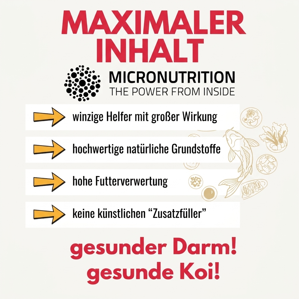 Kenko® Premium Futtermix 4,5 - 5,5mm - schwimmend