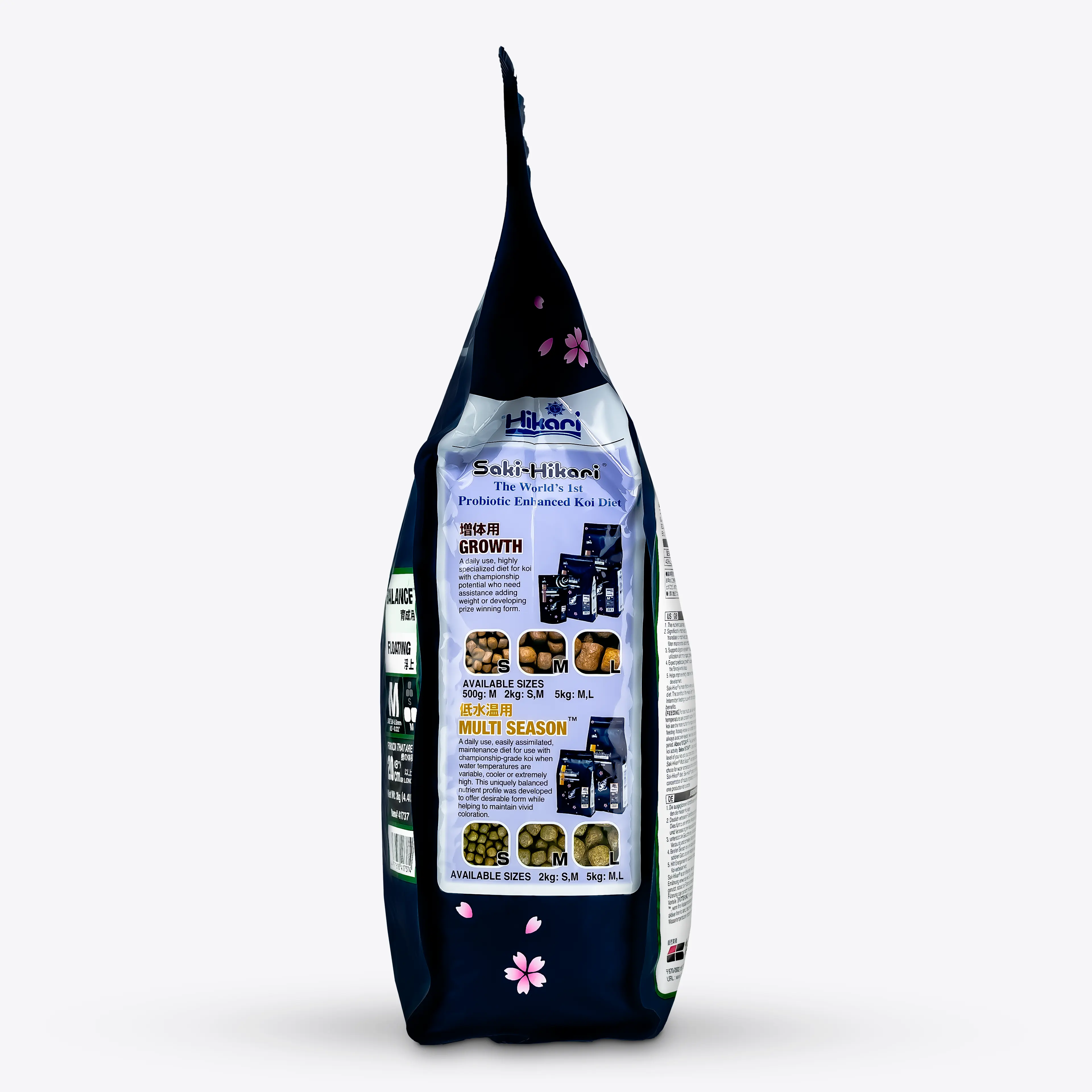 Saki Hikari® Balance Koifutter – Probiotisches Premium-Alleinfutter für perfektes Wachstum, ideale Körperform & maximale Vitalität (schwimmend)