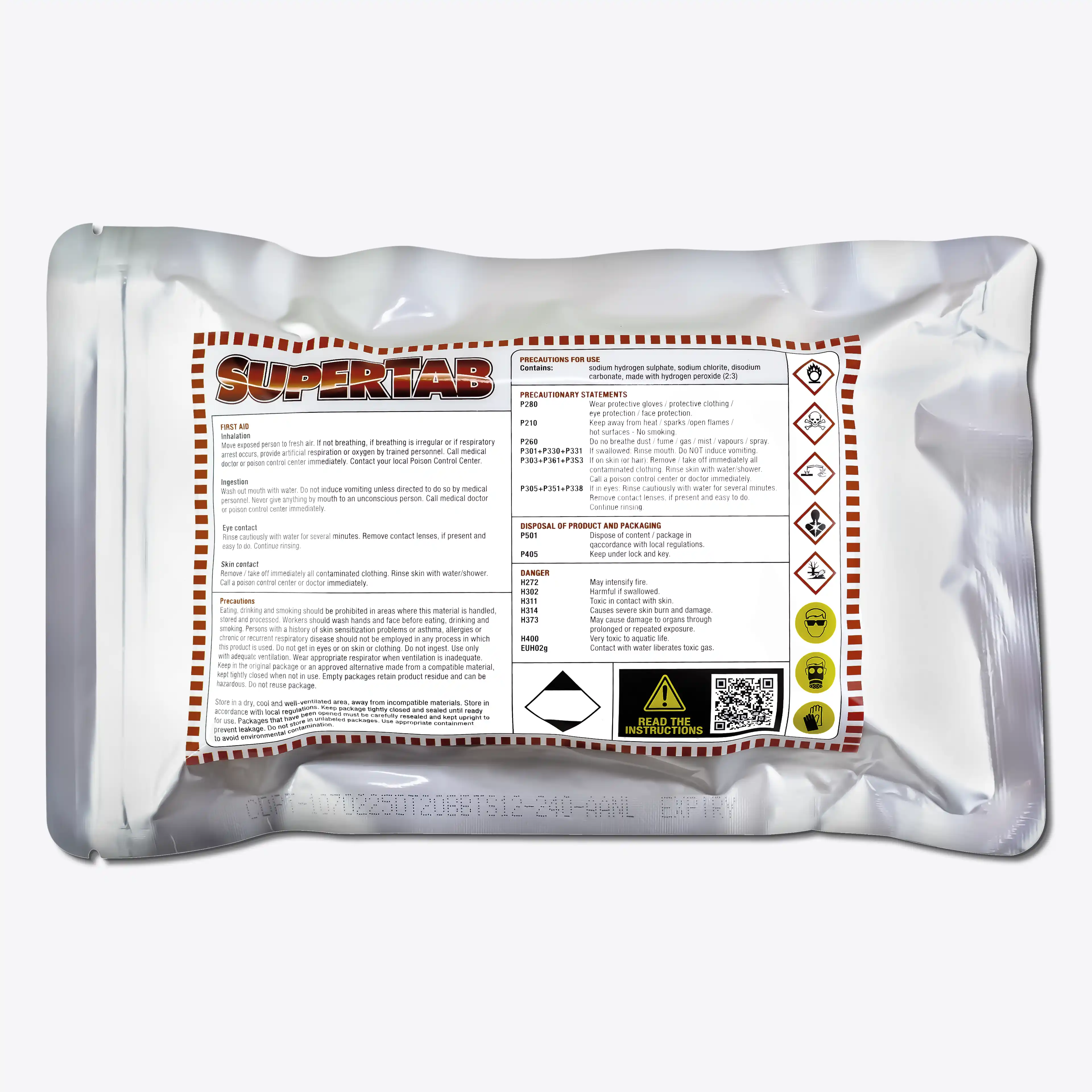 SuperTab Chlordioxid-Tabletten – Air-Aqua Teichpflege & Wasserdesinfektion – gegen bakterielle Infektionen bei Koi und anderen Fischen in Teichen und Schwimmteichen SuperTab Chlordioxid-Tabletten – Air-Aqua Teichpflege & Wasserdesinfektion – gegen bakterielle Infektionen bei Koi und anderen Fischen in Teichen und Schwimmteichen