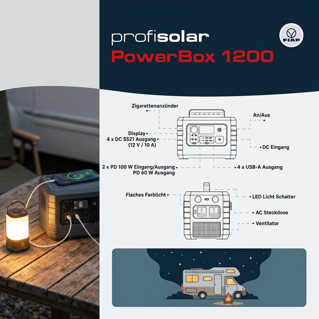 Fiap profisolar Power Box 600